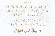 Morgalino - Wedding Script Font, a Script Font by Flawless And Co (Thumbnail 9 of 10)