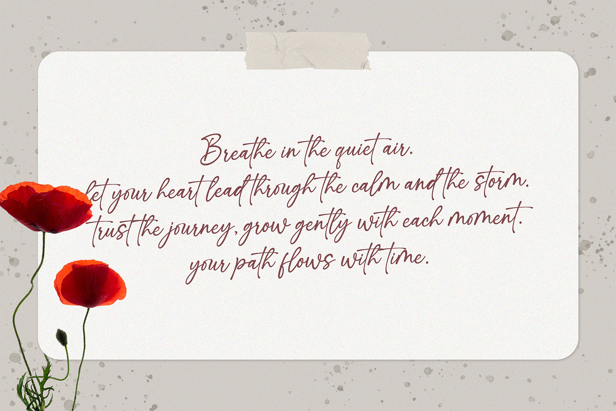 Whole - A Perfect Handwritten Script, a Script Font by MJB Letters (Photo 8 of 11)