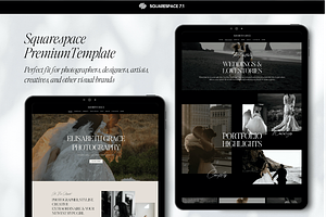 Photography Squarespace Template