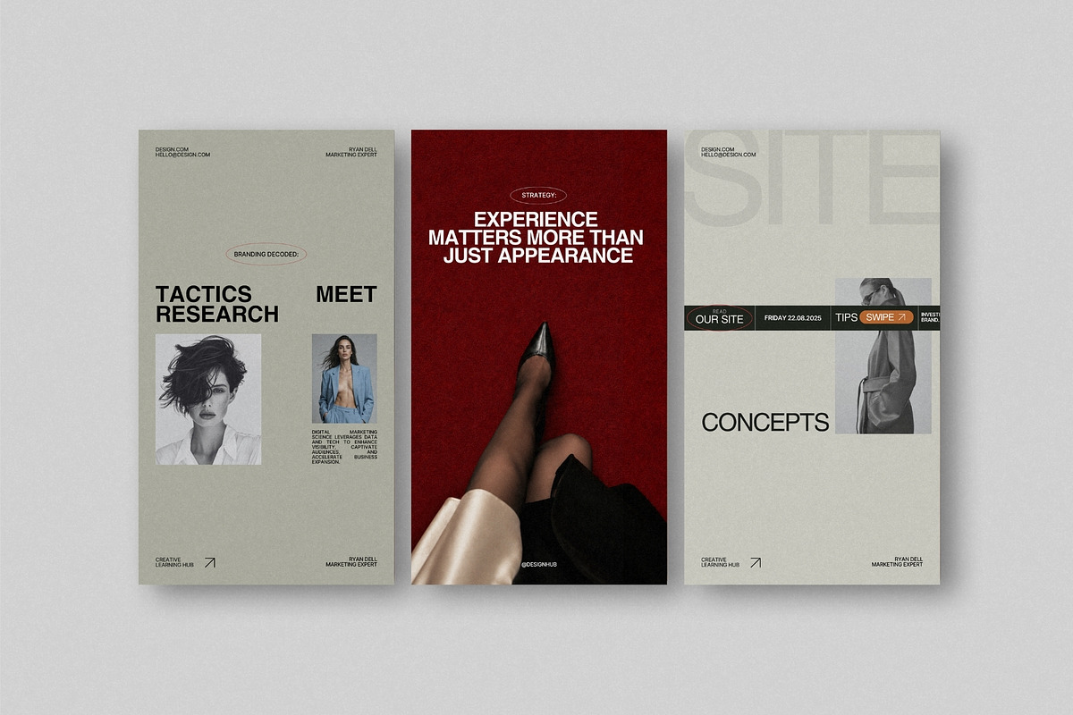 ZAVI | Instagram Post & Story (III), a Social Media Template by The Aesthetic Studio (Photo 10 of 10)
