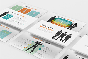 Silhouette Infographic Powerpoint