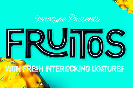 Fruitos, a Sans Serif Font by Fenotype