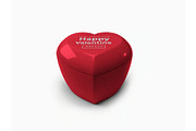 Heart Container with Lid Mockup, a Cups & Container Mockup by DesignRushMarket (Thumbnail 2 of 11)