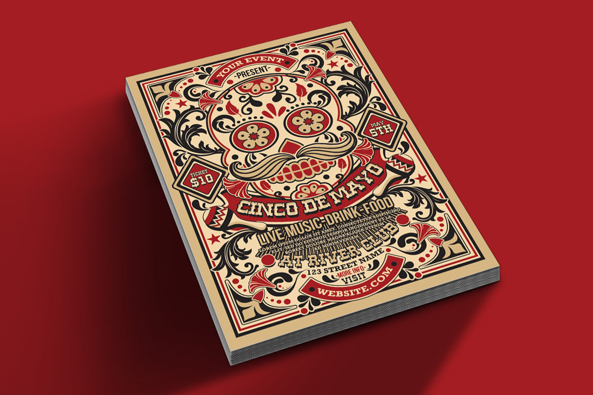 Cinco De Mayo Flyer, a Flyer Template by Muhamad Iqbal hidayat (Photo 2 of 4)