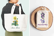 Japan native wild flowers watercolor, a Decorative Illustration by FITALARTSNEDIGI (Thumbnail 6 of 8)