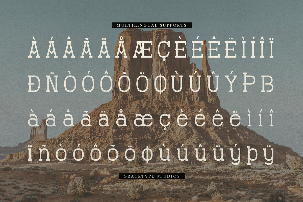 Therodit | Slab Serif Typeface, a Slab Serif Font by gracetype_studio (Photo 12 of 12)