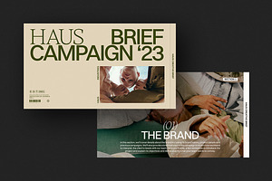 HAUS Creative Brief