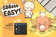 Cute Comic Creator for Affinity, a Brushes & More by Green Room Media (Thumbnail 3 of 25)