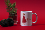 Women in Christmas Outfit Cliparts, a Seasonal Illustration by Made bynath (Thumbnail 2 of 3)