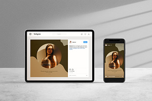 Instagram Post / Stories Template