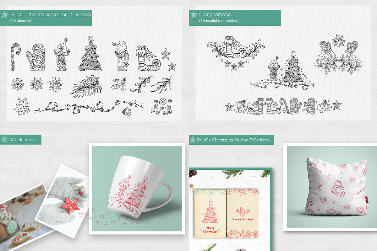 Winter graphic Bundle 70% OFF 4 in 1, a Seasonal Illustration by Tatyana_Zenartist (Photo 12 of 13)