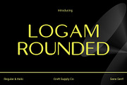 Logam Rounded, a Sans Serif Font by Craft Supply Co. (Thumbnail 1 of 8)