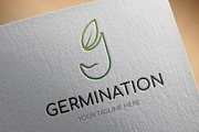 Germination Logo Template, a Branding & Logo Template by BdThemes (Thumbnail 1 of 3)