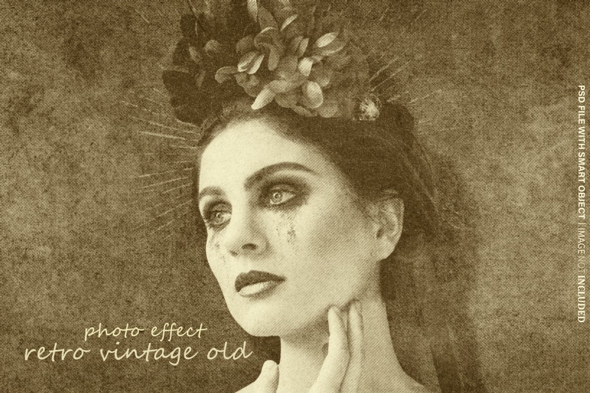 Retro VIntage Photo Effect, a Layer Style Add-On by WudelMbois Studio (Photo 1 of 3)