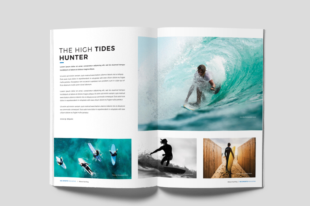 Sports Magazine, a Magazine Template by rubirubiko (Photo 7 of 8)