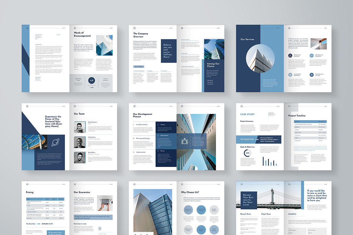 Proposal Template | 20 Pages, a Brochure Template by BrochuresFactory (Photo 6 of 7)