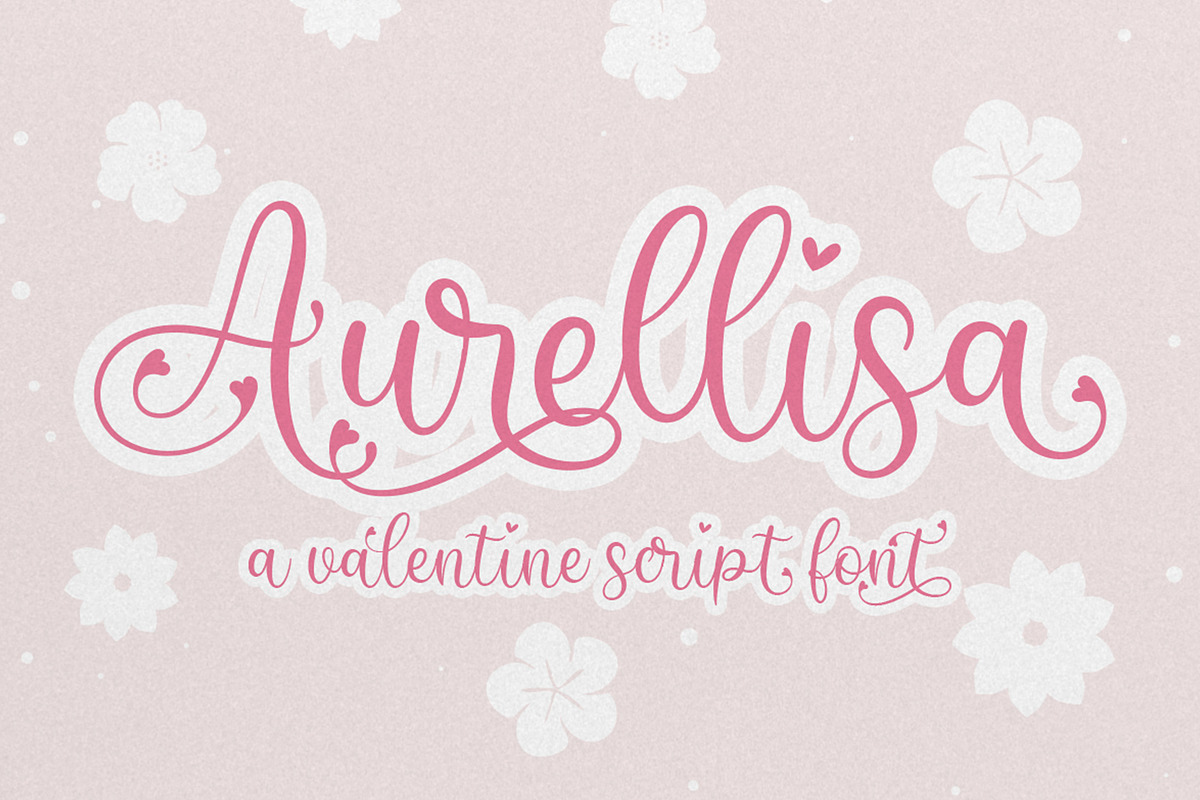 Aurellisa | Lovely Script, a Script Font by Almeera Std (Photo 1 of 10)