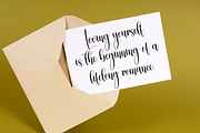 Mathematics | Script Font, a Handwritten Font by Scratchones (Thumbnail 3 of 8)