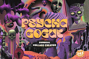 Psychagogue Collage Creator, an Object Graphic by Freezerondigital (Thumbnail 1 of 14)