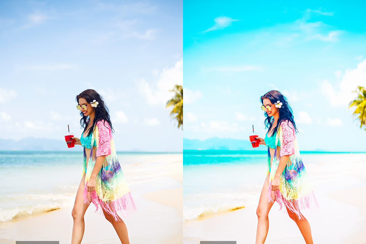 14 Vibrant Summer Lightroom Presets, a Preset Add-On by RamsaGraphi (Photo 6 of 10)