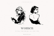 Women II, a Person Illustration by PeDe Designs (Thumbnail 1 of 6)