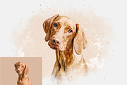 Realistic Watercolor Effect, an Action Add-On by liptouse (Thumbnail 2 of 9)