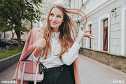 Clean blogger Lightroom presets, an Action Add-On by Presetsh.com (Thumbnail 2 of 10)