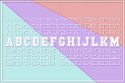 Go Sports Stacked Mirror Font, a Font by Anastasia Feya (Thumbnail 7 of 11)