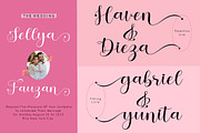 Belista Mourel, a Script Font by TM Type (Thumbnail 3 of 8)