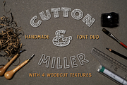 Cutton & Miller Font Duo, a Font by Fonts by ateliervonau (Thumbnail 1 of 7)