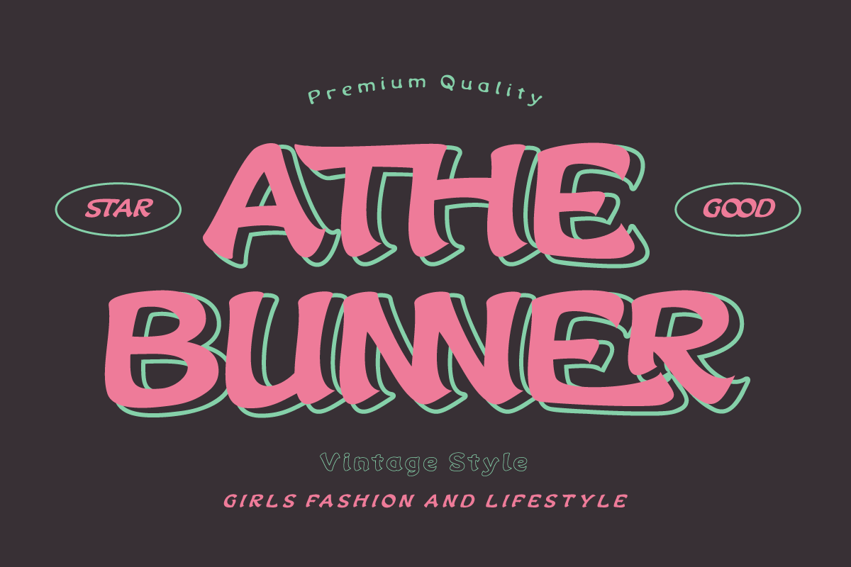 Nekluch - Vintage Display Font, a Serif Font by twinstd (Photo 4 of 10)