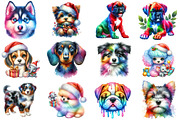 Colorful Baby Dog Face Sublimation, an Illustration by CreationArt (Thumbnail 3 of 5)