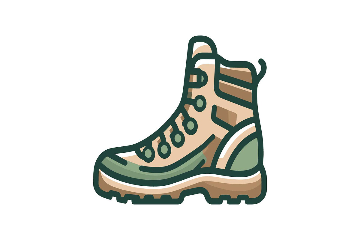 Adventure Hiking Bag Icons, an Object Graphic by yasushie (Photo 10 of 16)
