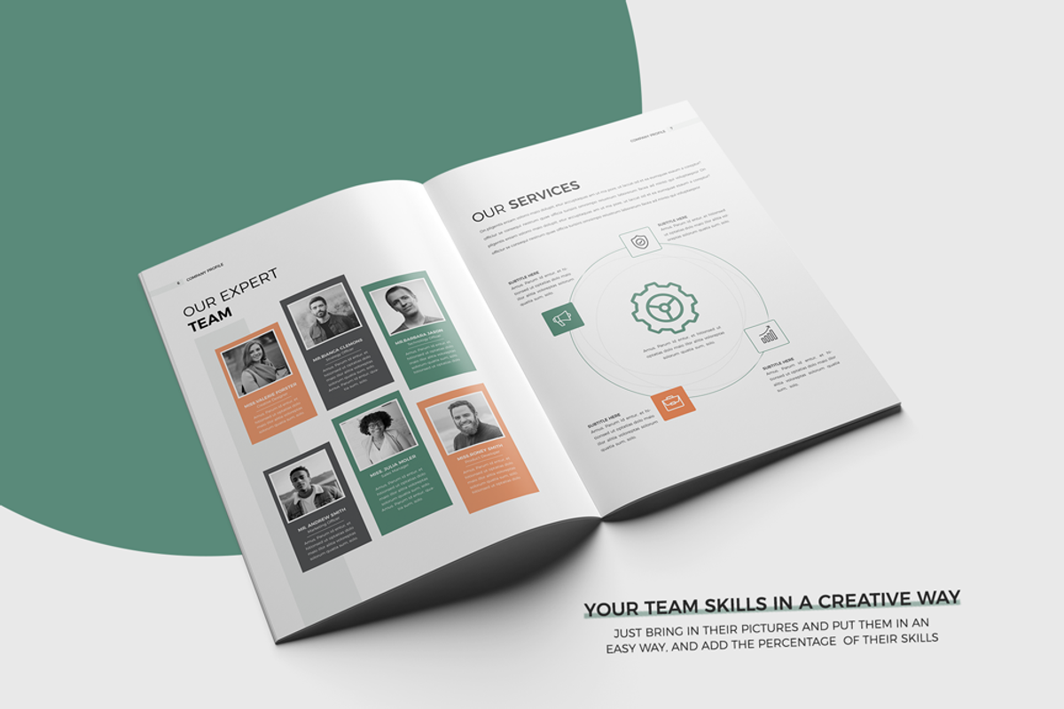 Company Brochure, Canva | Docx | PPT, a Brochure Template by Template Zone (Photo 5 of 9)