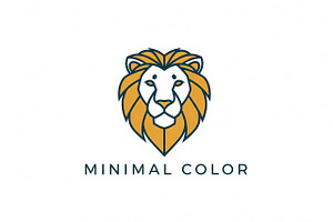 Minimal Lion Head, a Branding & Logo Template by Logocreative