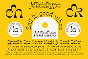 Molex Shoora | Reverse Contrast Font, a Handwritten Font by Jolicia Type (Thumbnail 2 of 11)