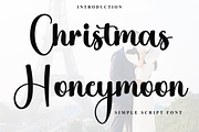 Christmas Honeymoon, a Handwritten Font by FreshTypeINK (Thumbnail 1 of 8)