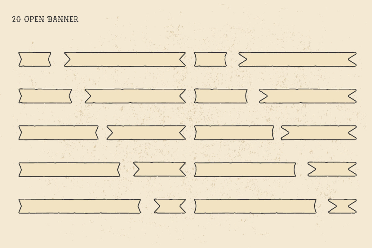 Flat Banner Creator for Illustrator preview 8