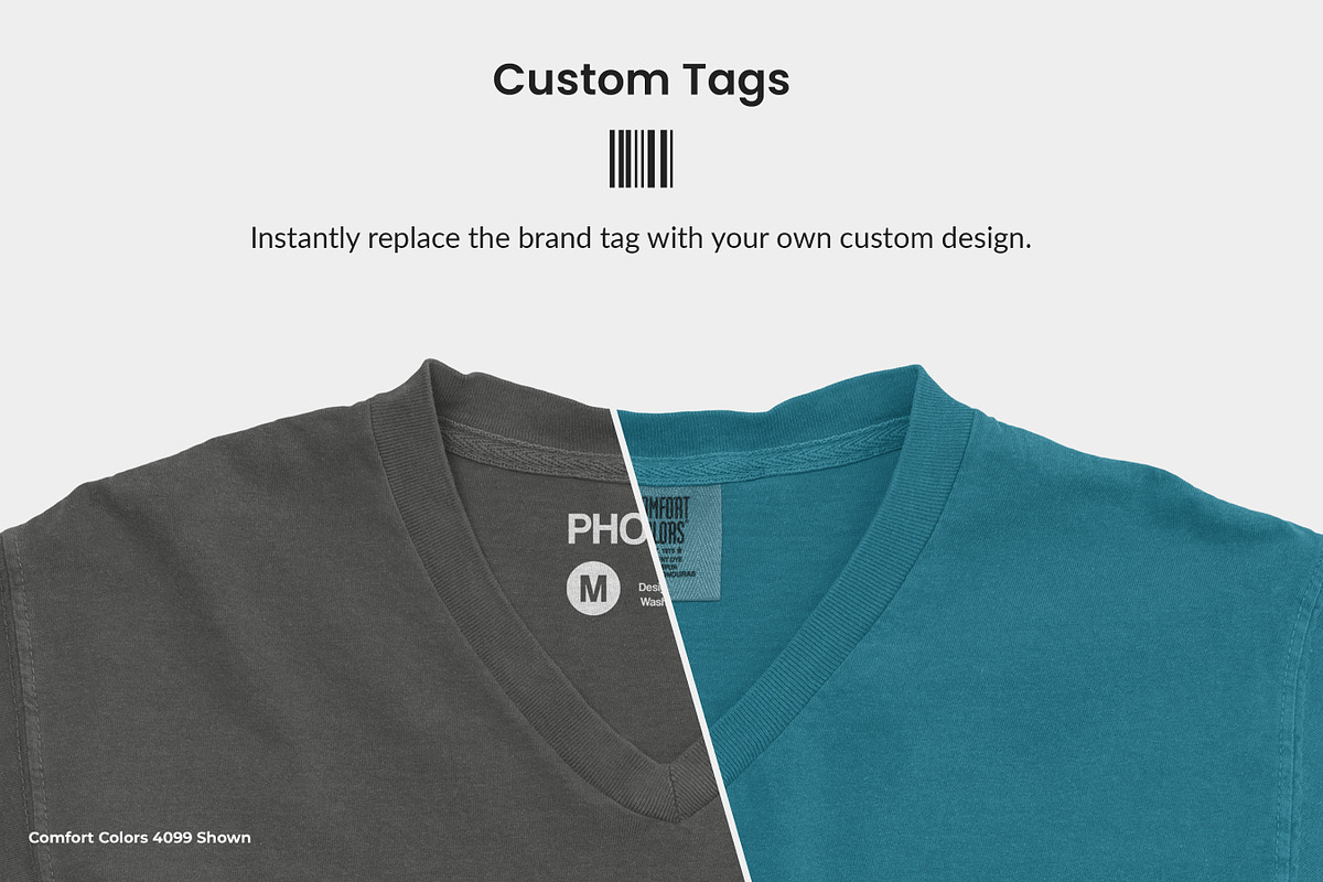 Comfort Colors 1717 Mockups, a Shirt Mockup by Photific (Photo 6 of 6)