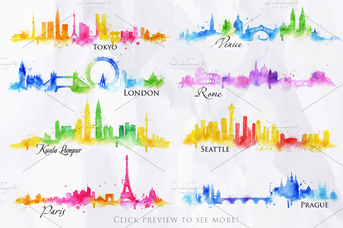 Silhouette city, an Illustration by Anna (Photo 2 of 6)