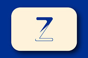 Bold Z Letter Logo Design, a Branding & Logo Template by Salman Shop (Thumbnail 1 of 4)