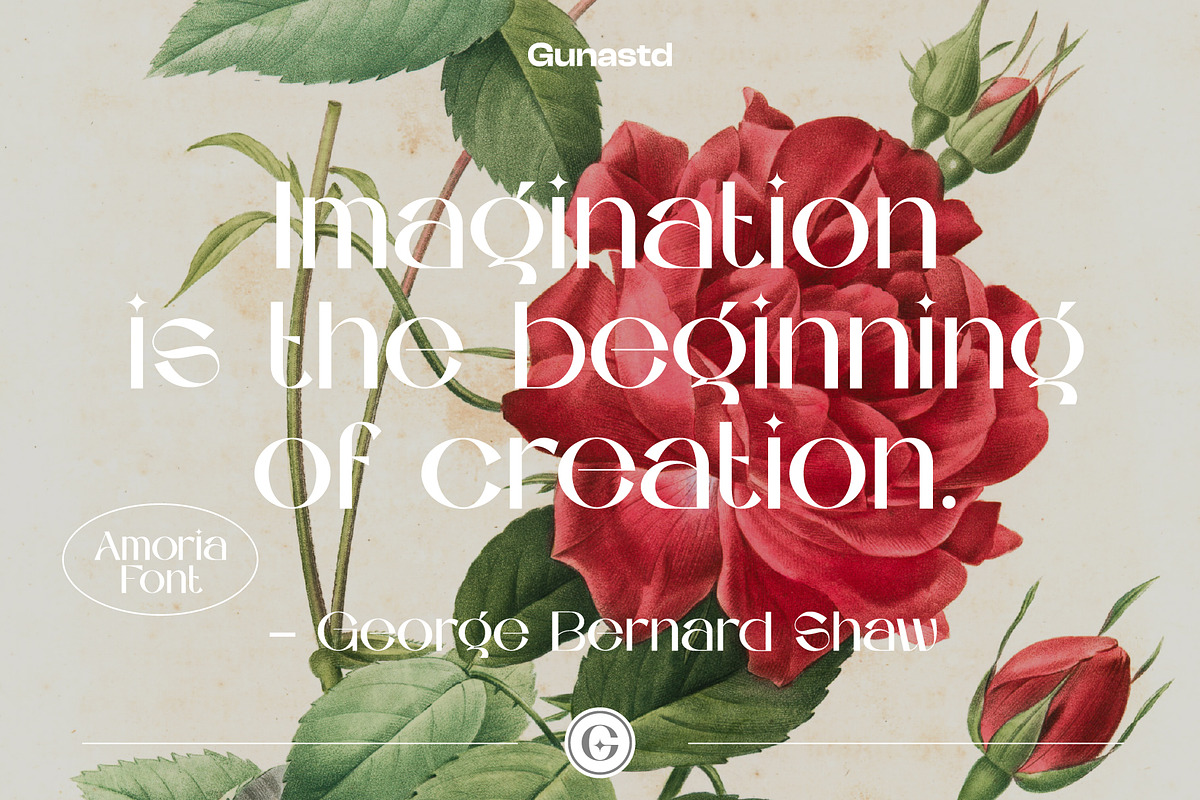 AMORIA Font Display Sans Serif, a Sans Serif Font by Guna Studio (Photo 10 of 12)