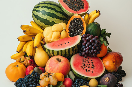 Group of Assortment of exotic fresh, a Food & Drink Photo by Pixeness