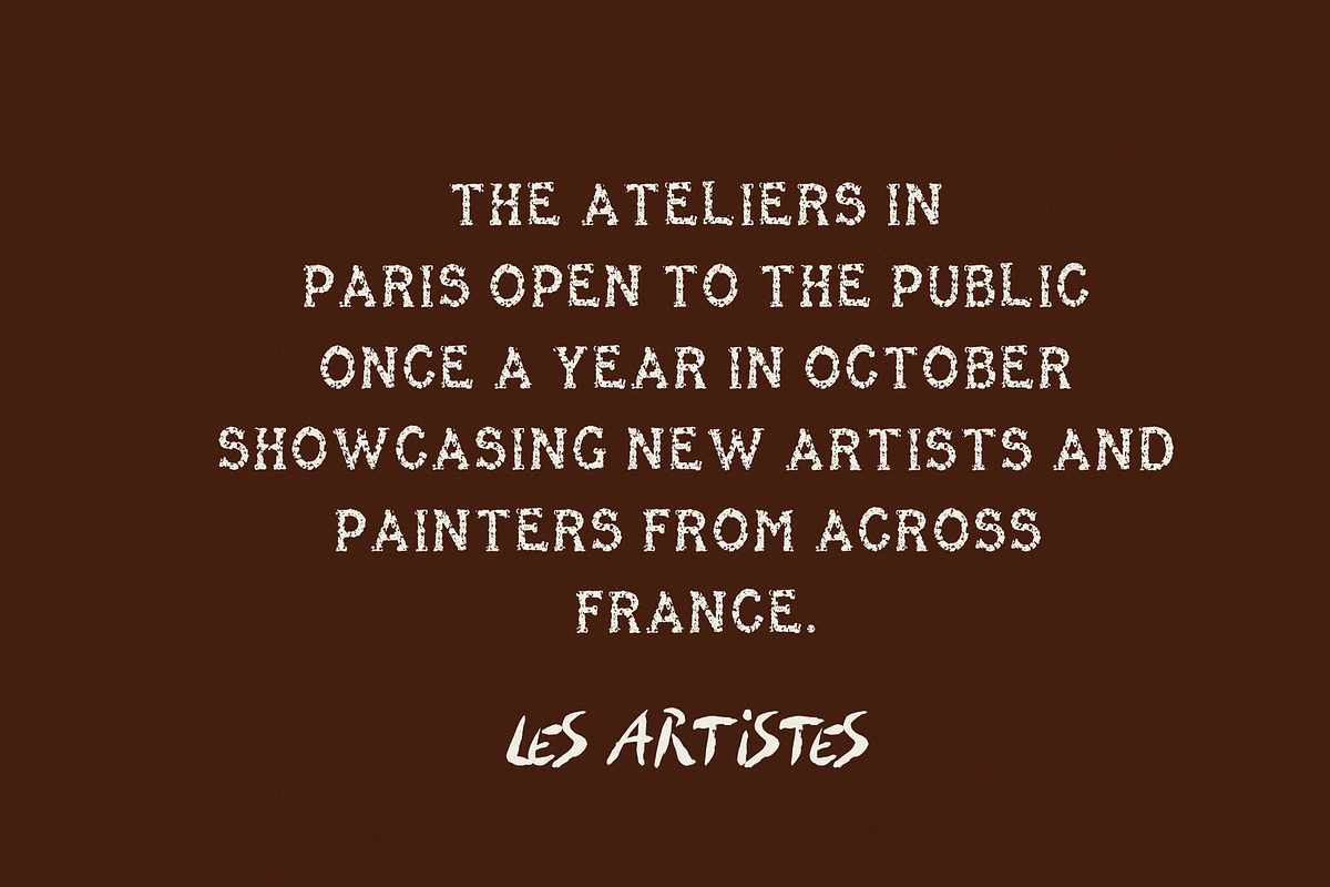 Artistic Handwritten Signage Fonts, a Handwritten Font by Laras Wonderland (Photo 9 of 12)