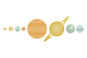 Practical Planets, an Illustration by Illustrations by Jessie (Thumbnail 1 of 2)
