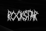 BACKSIDE | BLACK METAL FONT, a Font by BringTypeStudio (Thumbnail 2 of 6)