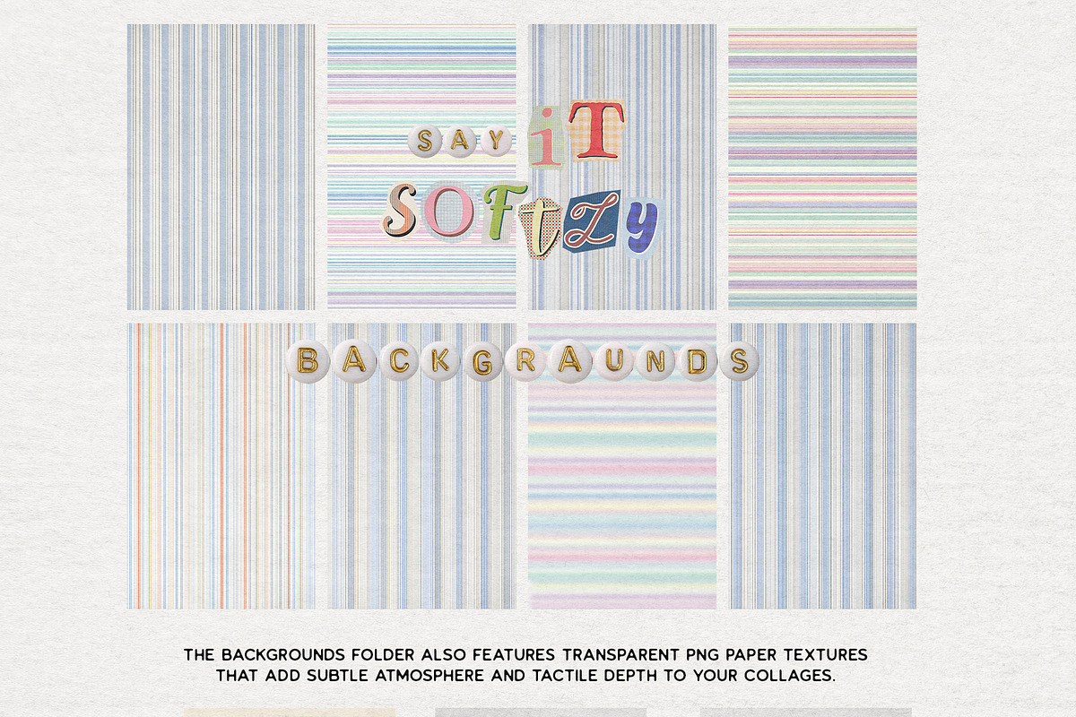 Say It Softly: Scrapbook Collage Kit, an Object Graphic by Purple (Photo 14 of 15)