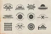 Vintage Carpentry Emblems part 3, a Branding & Logo Template by AkimD (Thumbnail 4 of 7)