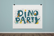 Dino set. Kids print & patterns, an Animal Illustration by Svitlana Kharchuk (Thumbnail 10 of 13)