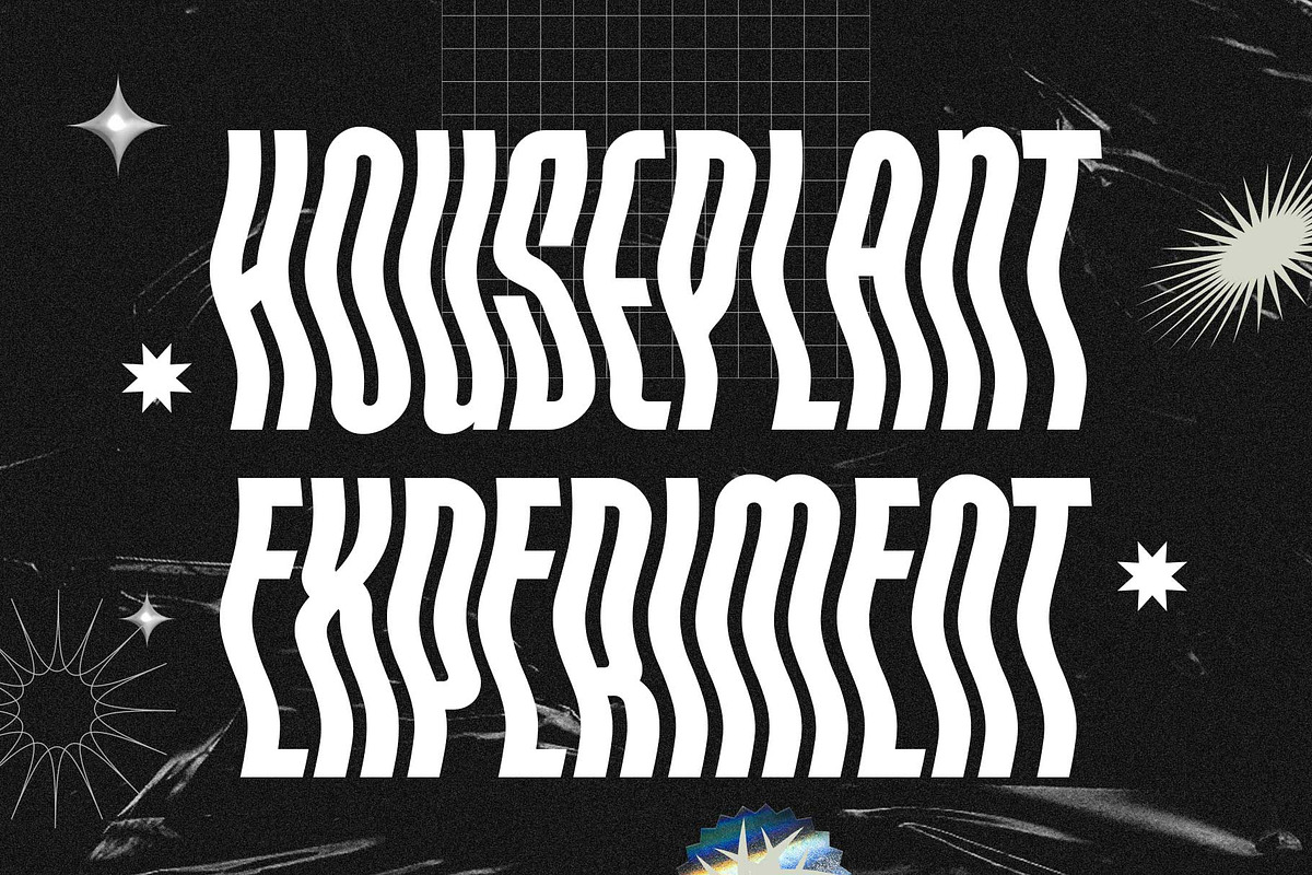 Hipnouma - Wavy Style, a Sans Serif Font by Arterfak Project (Photo 3 of 13)